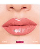 RUBY ROSE DUO KISS DUO LIPSTICK HB-L6203-2 /G1 DK02