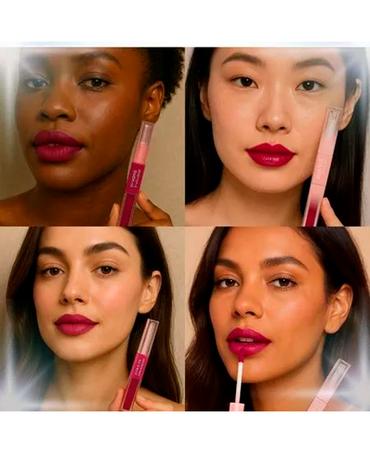 RUBY ROSE DUO KISS DUO LIPSTICK HB-L6203-3 /G1 DK03