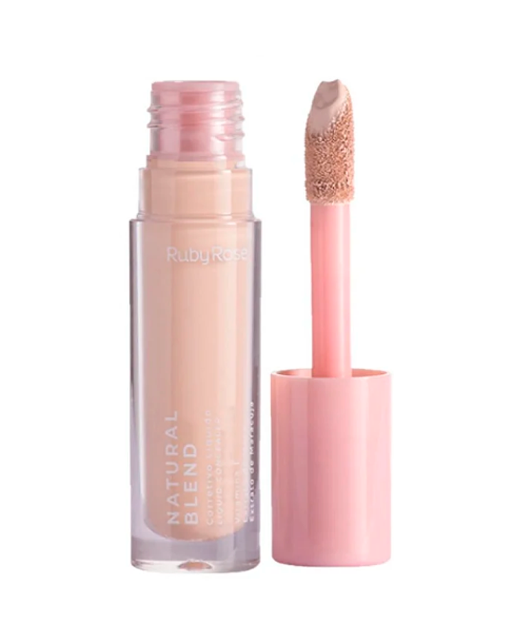 RUBY ROSE NATURAL BLEND CORRECTIVO LIQUIDO HB-M600-4 BEGE 2