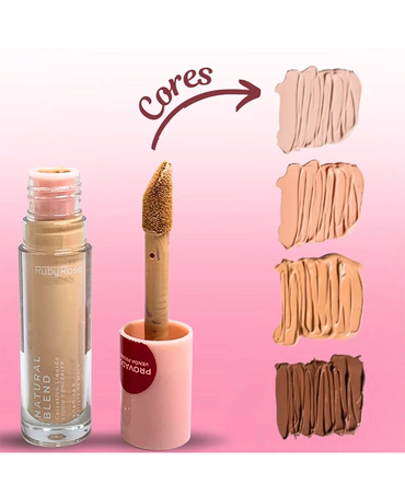 RUBY ROSE NATURAL BLEND CORRECTIVO LIQUIDO HB-M600 BLISTER C/36 PZAS.