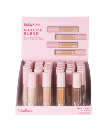 RUBY ROSE NATURAL BLEND CORRECTIVO LIQUIDO HB-M600 BLISTER C/36 PZAS.