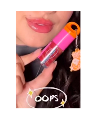RUBY ROSE POP STAR LIP GLOSS CON CHARM OOPS HB-L6406-1/ G1