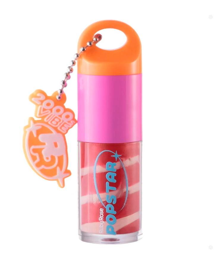 RUBY ROSE POP STAR LIP GLOSS CON CHARM BYE BYE HB-L6406-2/ G2