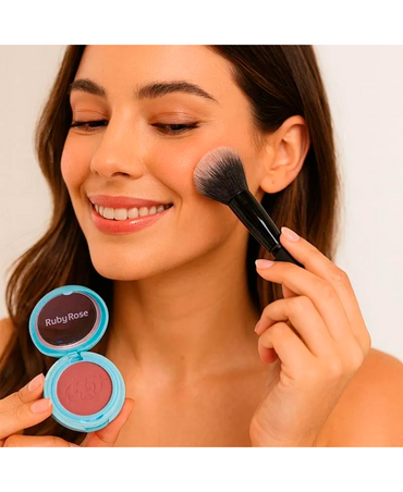 RUBY ROSE POP STAR PLAY BACK BLUSH COMPACTO HB-M08-1 SECRETS