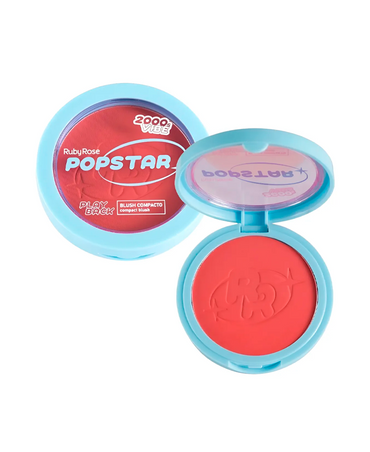 RUBY ROSE POP STAR PLAY BACK BLUSH COMPACTO HB-M08-2 DIVA