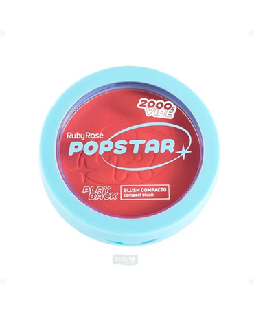 RUBY ROSE POP STAR PLAY BACK BLUSH COMPACTO HB-M08-2 DIVA