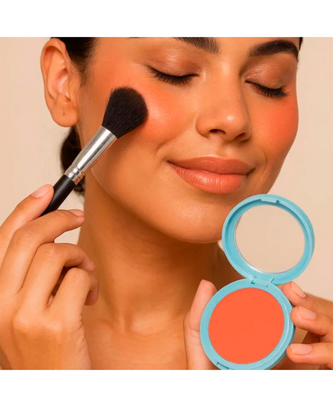 RUBY ROSE POP STAR PLAY BACK BLUSH COMPACTO HB-M08-3 SUMMER