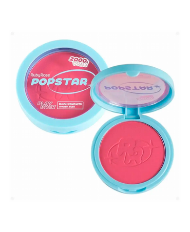 RUBY ROSE POP STAR PLAY BACK BLUSH COMPACTO HB-M08-4 GIRLFRIEND