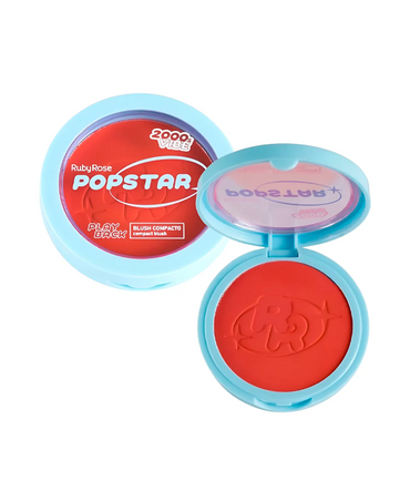 RUBY ROSE POP STAR PLAY BACK BLUSH COMPACTO HB-M08-5 SMASH