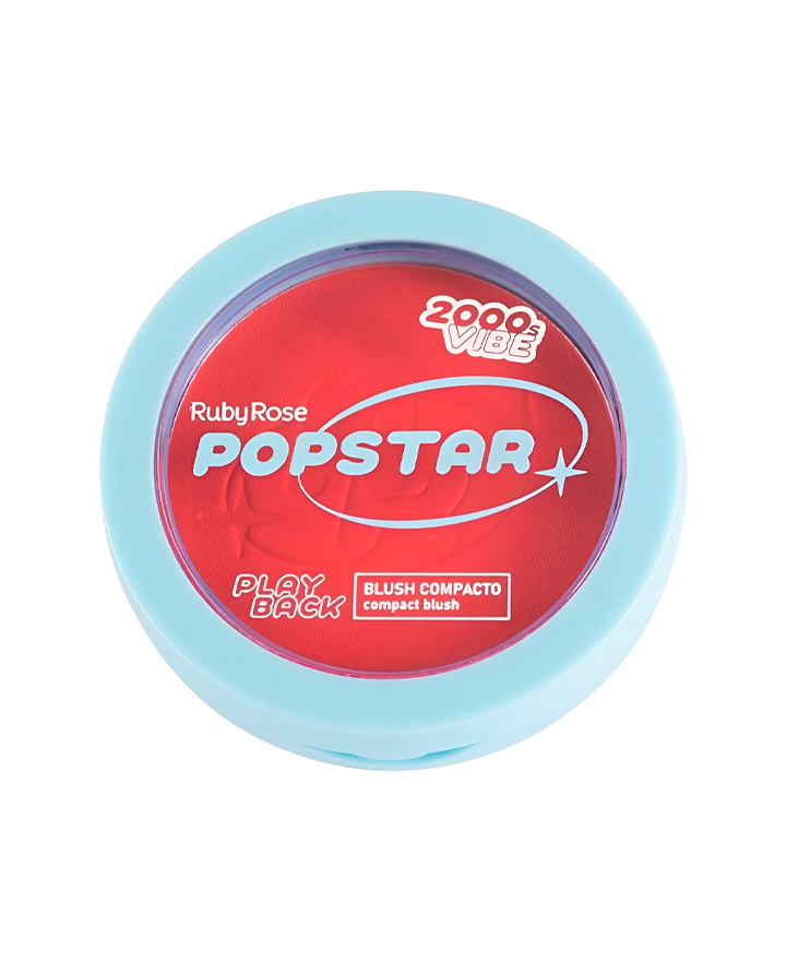 RUBY ROSE POP STAR PLAY BACK BLUSH COMPACTO HB-M08-6 FRIDAY