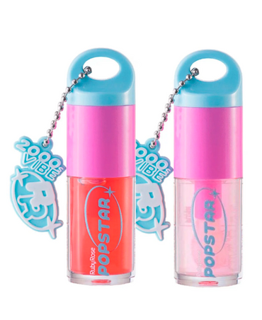 RUBY ROSE POP STAR GIMME BLING LIP OIL PLUSH HB-L6507 BLISTER C/24 PZAS.