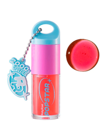 RUBY ROSE POP STAR GIMME BLING LIP OIL PLUSH HB-L6507 BLISTER C/24 PZAS.