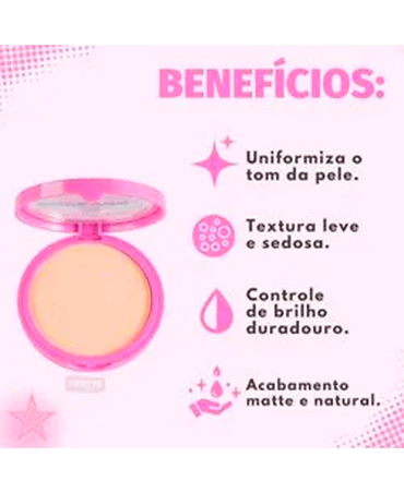 RUBY ROSE POPSTAR FANCY FACE COMPACT POWDER HB-M406-2 P20