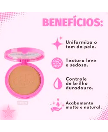 RUBY ROSE POPSTAR FANCY FACE COMPACT POWDER HB-M406-5 P50