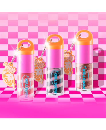 RUBY ROSE POP STAR LIP GLOSS CON CHARM HB-L6406-4 BLISTER CON 36 PZAS. GRUPO 2