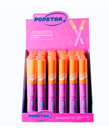 RUBY ROSE POP STAR BOMBASTIC MASCARA DE CILIOS HB-E2004 BLISTER C/36 PZAS.