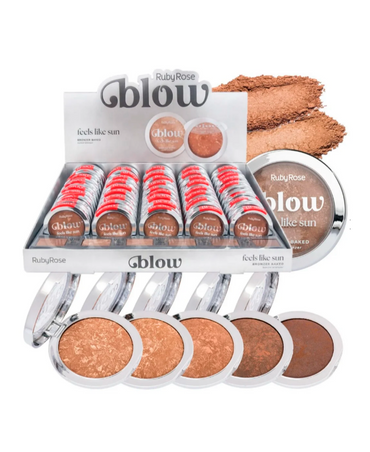 RUBY ROSE BLOW FEELS LIKE SUN BRONCEADOR HORNEADO HB-M203 BLISTER 36 PIEZAS