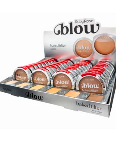 RUBY ROSE BLOW BAKED FILTER POLVO HORNEADO HB-M408 BLISTER 36 PIEZAS