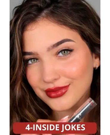 RUBY ROSE BLOW BESTIES LABIAL EN BARRA SATINADO HB- L6002 INSIDE JOKES