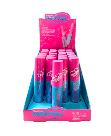 RUBY ROSE POP STAR EYES DONT LIE DELINEADOR LIQUIDO HB-E2101 BLISTER C/24 PZAS.