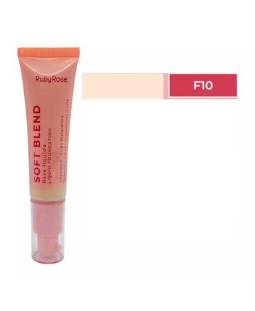 RUBY ROSE SOFT BLEND BASE LIQUIDA TONO F10 MB-M301-1