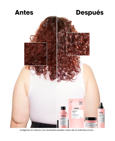 LP LOREAL SERIE EXPERT VITAMINO COLOR SHAMPOO 240 ML. REFILL - El Palacio De La Belleza