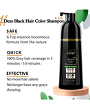 DEXE BLACK HAIR SHAMPOO TINTE CASTAÑO 400 ML.