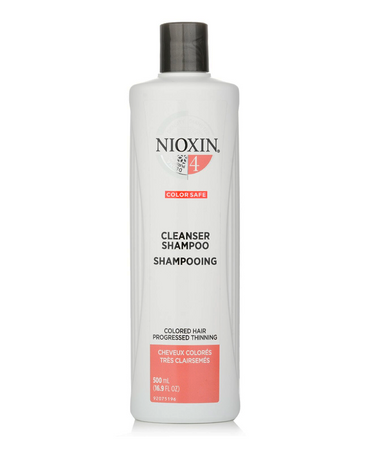 NIOXIN 4 COLOR SAFE CLEANSER SHAMPOO HAIR PERDIDA AVANZADA 300 ML.