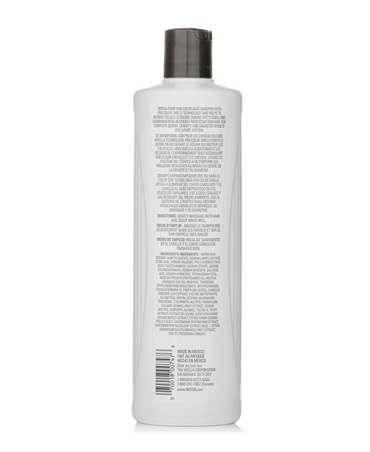 NIOXIN 4 COLOR SAFE CLEANSER SHAMPOO HAIR PERDIDA AVANZADA 300 ML.