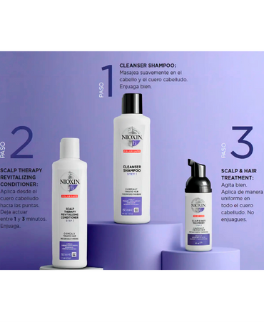 NIOXIN 6 CLEANSER SHAMPOO CABELLO TRATADO QUIMICAMENTE 300 ML. - El Palacio De La Belleza