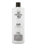 NIOXIN 1 CLEANSER SHAMPOO NATURAL HAIR PERDIDA LEVE 1 LT.