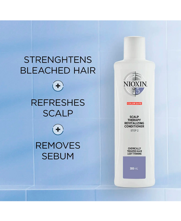 NIOXIN 5 SCALP THERAPY REVITALIZING COLOR SAFE 300 ML. - El Palacio De La Belleza