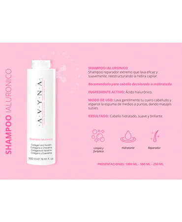AVYNA IALURONICO SHAMPOO 500 ML.