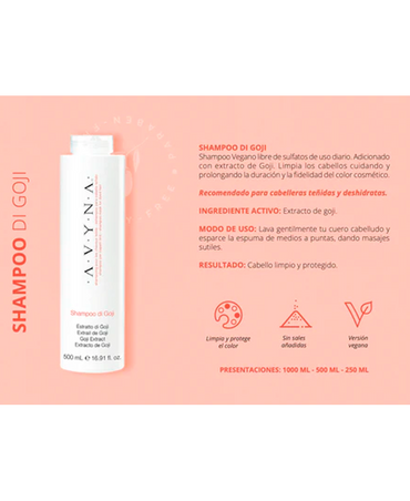 AVYNA DI GOJI SHAMPOO 1 LT.