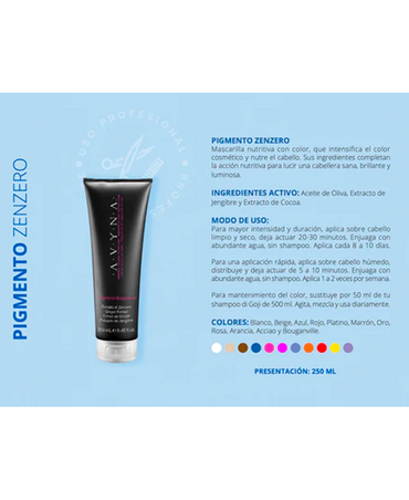 AVYNA BLU PIGMENTO 250 ML.