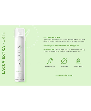 AVYNA LACCA EXTRA FORTE 750 ML.