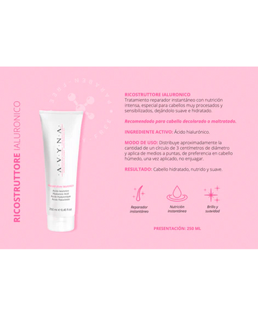 AVYNA IALURONICO RICOSTRUTTORE 250 ML.