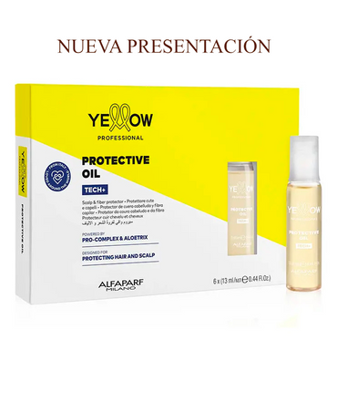 YELLOW PROTECTIVE OIL AMPOLLETAS CAJA C/6 X 13 ML.