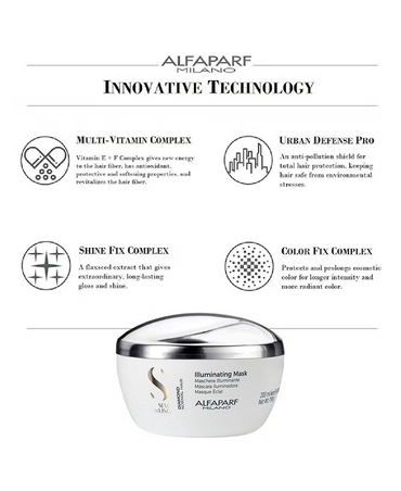 ALFA PARF SDL DIAMOND ILUMINATING MASK 200 ML.