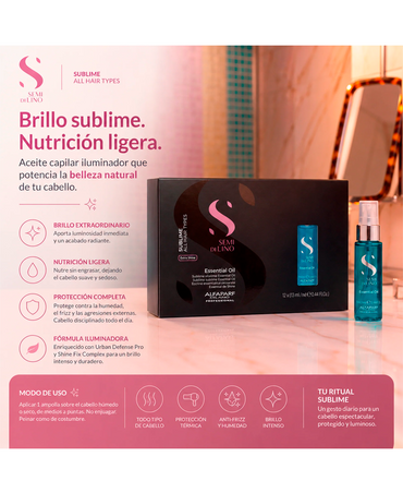 ALFA PARF SDL SUBLIME ESSENTIAL OIL CAJA 12X13 ML. AZUL