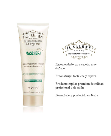 ALFA PARF IL SALONE RECONSTRUCTION AND STRENGTH MASCHERA 250 ML.