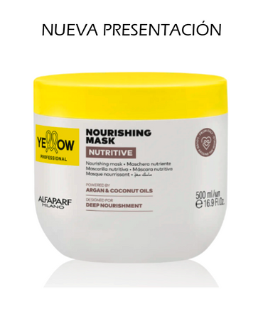 YELLOW NUTRITIVE PF018314 MASK 500 ML. BOMBA