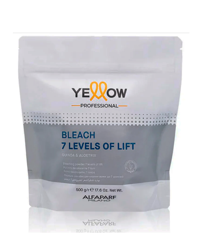 YELLOW DECOLORANTE PF018320 BLEACH 7 LEVELS OF LIFT 500 GR