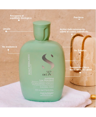 ALFA PARF SDL SCALP RELIEF CALMING MICELLAR LOW SHAMPOO 250 ML.