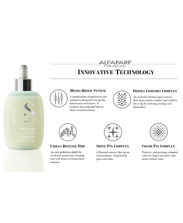 ALFA PARF SDL SCALP RELIEF CALMING TONIC 125 ML.