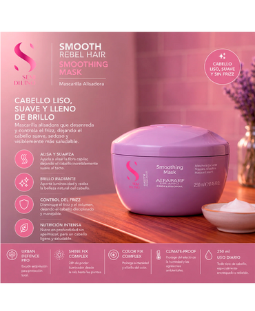 ALFA PARF SDL SMOOTHING MASK 200 ML.