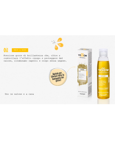 YELLOW STAR OIL ILLUMINATING 125 ML.