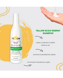 YELLOW SCALP ENERGY SHAMPOO CAIDA 500 ML. - El Palacio De La Belleza