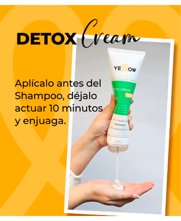 YELLOW SCALP DETOX CREAM 250 ML.