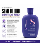 ALFA PARF SDL BLONDE INTENSE ANTI YELLOW SHAMPOO 250 ML.